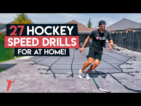 27 HOCKEY SPEED DRILLS YOU CAN DO AT HOME 🏒