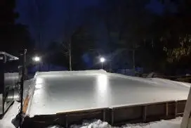 outdoor hockey lights