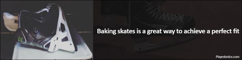 baking hockey skates
