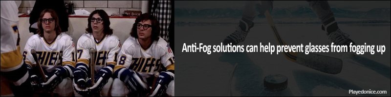 glasses fog hockey