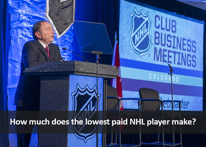 lowest paid nhl player
