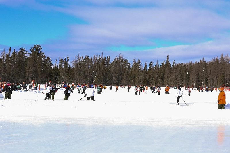 what is pond hockey