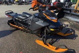 high mileage for a snowmobile