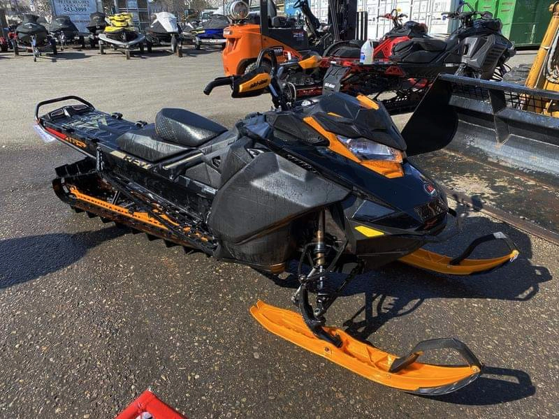 high mileage for a snowmobile